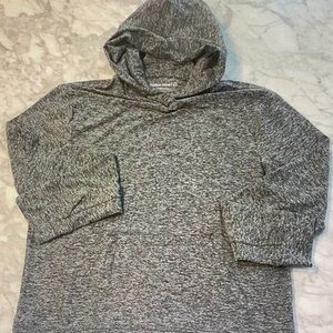Outdoor Voices Charcoal Knit Hoodie